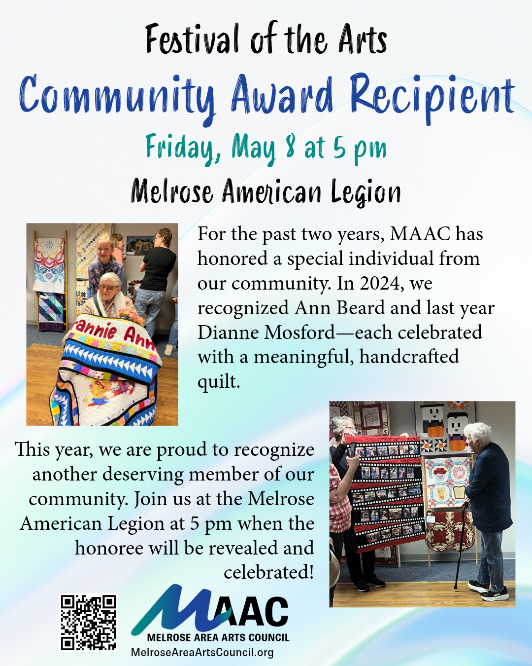 advertising festival and community award recipient