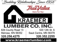 logo mel sauk Kraemer Lumber logo