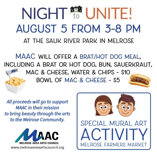 Night to Unite 2026 advertising for Night to Unite fundraiser