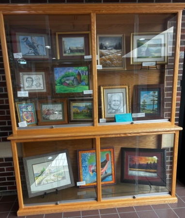 Jim Ploof Jim Ploof's artwork on display
