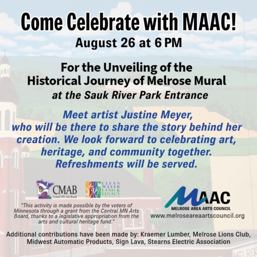 Mural unveiling ad come celebrate with MAAC